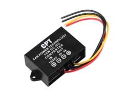 Conversor de voltagem para carro à prova d'água (12V/24V para 5V, 3A, 15W)