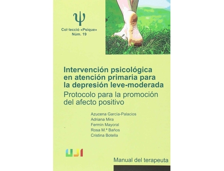 Livro Intervencion Psicologica Manual Del Terapeuta de AaVv (Espanhol)