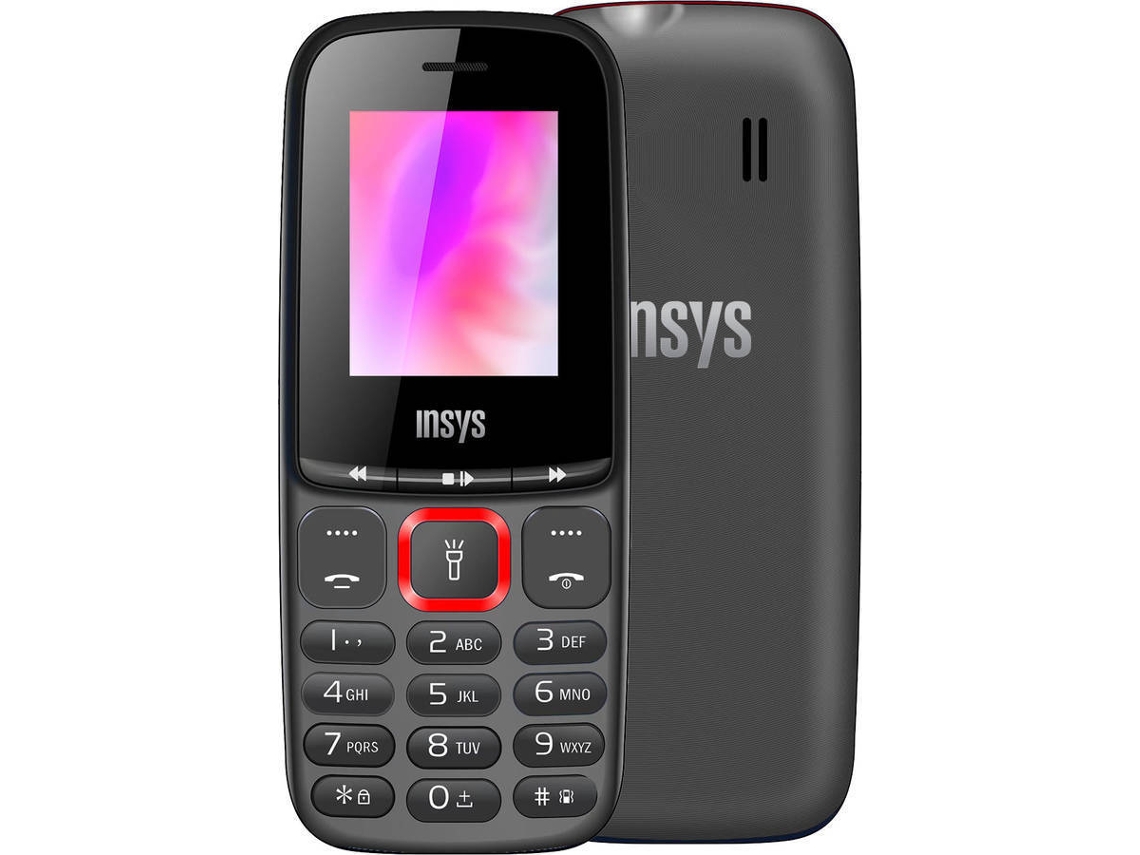 Telemóvel Sénior INSYS HK2-F18 (Outlet Grade A - 1.77'' - 2G - Preto)