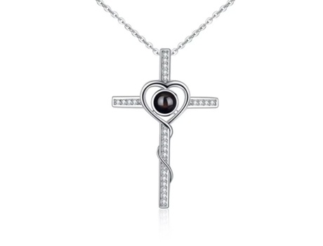 Colar Com Projeção De Clavícula Em Forma De Cruz, Novo Presente De Moda Que Preserva A Cor. Ciel Bleu