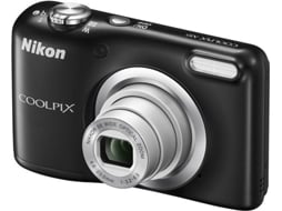 Máquina Fotográfica Compacta NIKON Coolpix A10 (Preto - 16.1 MP - ISO: 80 a 1600 - Zoom Ótico: 5x) — 16.1 MP | Zoom ótico: 5x