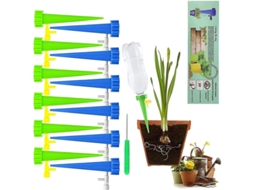 Kit De Irrigação Por Gotejamento, 12 Peças Regador Automático Com Válvulas Para Jardim E Casa Interior Exterior