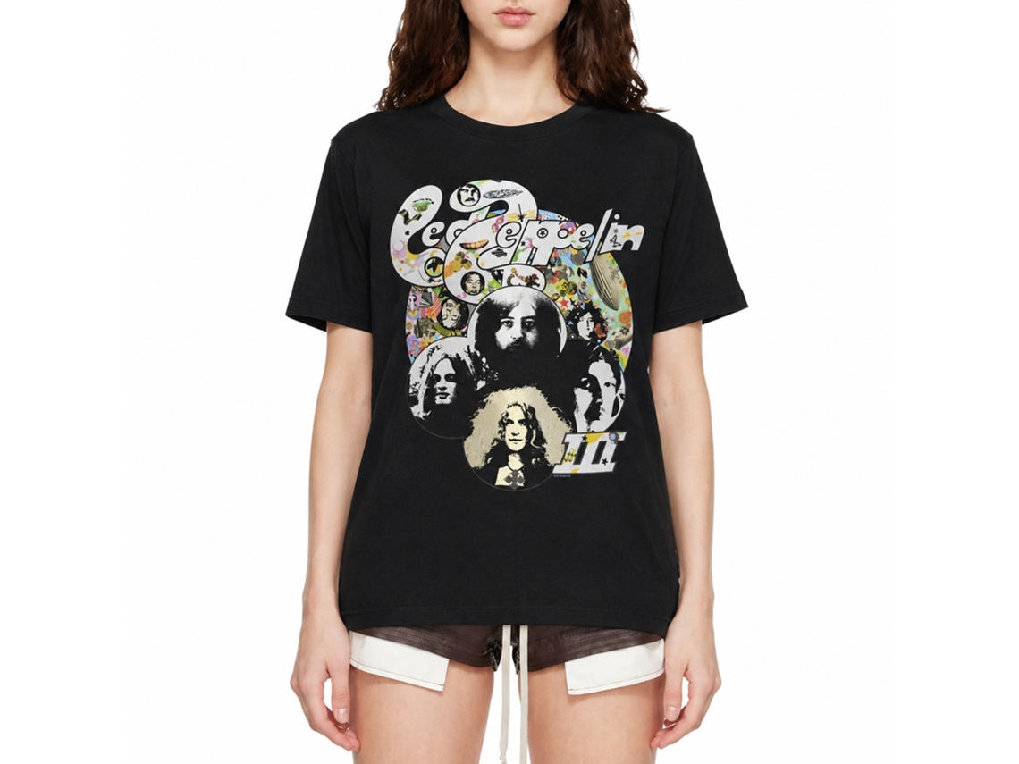 Led Zeppelin Photo Iii T-shirt Classic Unisex Adults Size:s