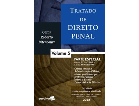 Livro Tratado De Direito Penal de Cezar Roberto Bitencourt (Português)