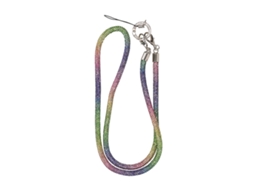 Colar Com Alça Para Celular De 80 Cm - Glitter Arco-íris