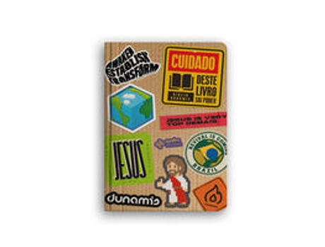 Livro Bíblia Dunamis Stickers De Quatro Ventos (português Do Brasil)