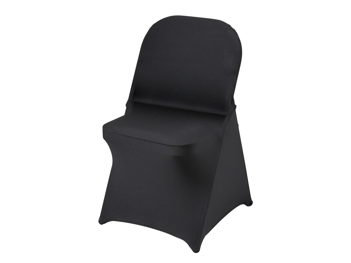 50 Capas Para Cadeiras Succebuy Dobráveis Em Spandex Elástico Preto, Jantares De Casamento