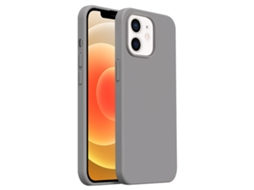 Capa De Silicone Líquido Ultra Fina Para Iphone 12 - Cobertura Total - Magsafe
