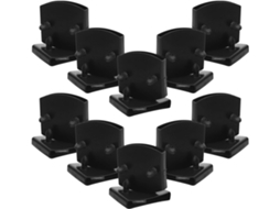 Conjunto De 20 Peças Suportes Plástico Para Ripas Cama, Clipes De Extremidade E Batentes Centrais, Acessórios Para