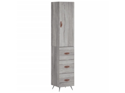 Highboard, Highboards Vidaxl Cinzeto Madeira Processada (n/a)