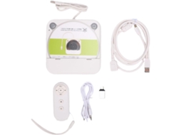 Leitor De Cd Externo Para Carro, Alimentado Por Usb, Som Hifi, Chip Anti Pulos, Entrada Aux Dupla, Reprodutor De Discos