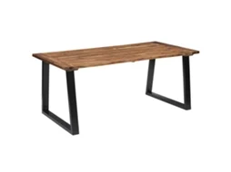 Vidaxl Mesa De Jantar Em Madeira De Acácia Maciça 180x90 Cm