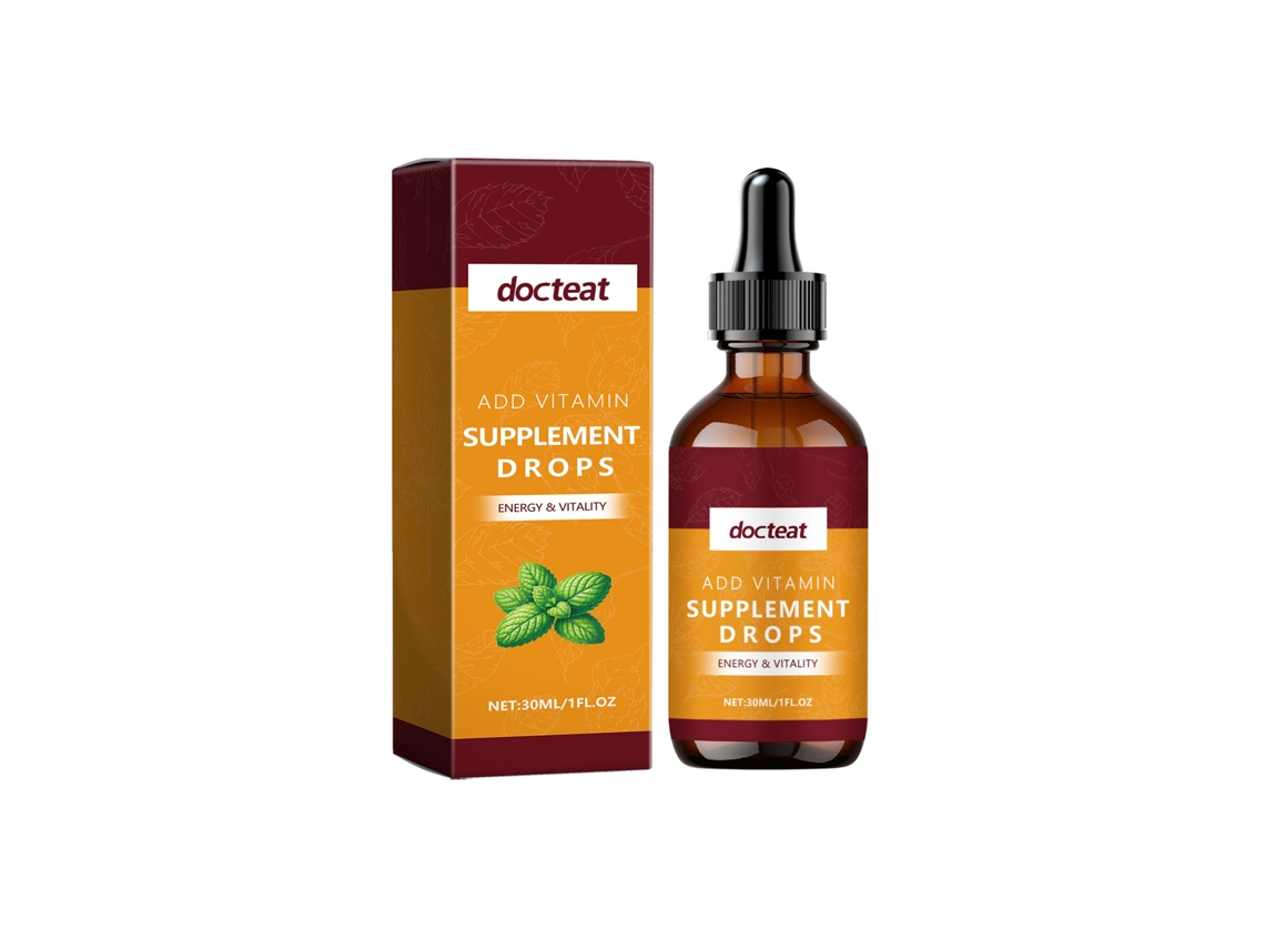Suplemento Vitamínico em Gotas LAXISCREED Docteat para Cuidados Corporais