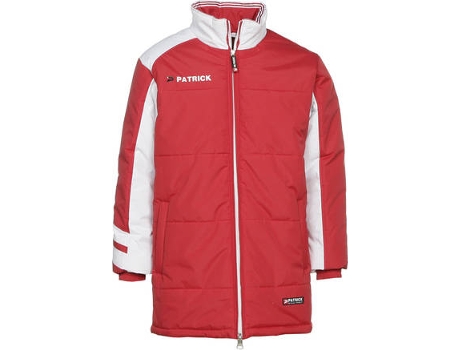 Casaco PATRICK Acolchoado Victory (Vermelho e Branco - M)
