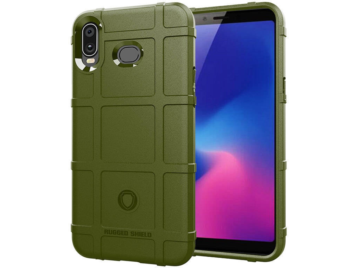 Capa Samsung Galaxy A6s Protective verde