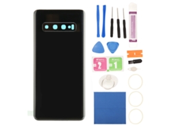 Aetheria tampa de Vidro Traseira para Samsung Galaxy S10 G973 com Lente de Câmera e Kit de Reparo