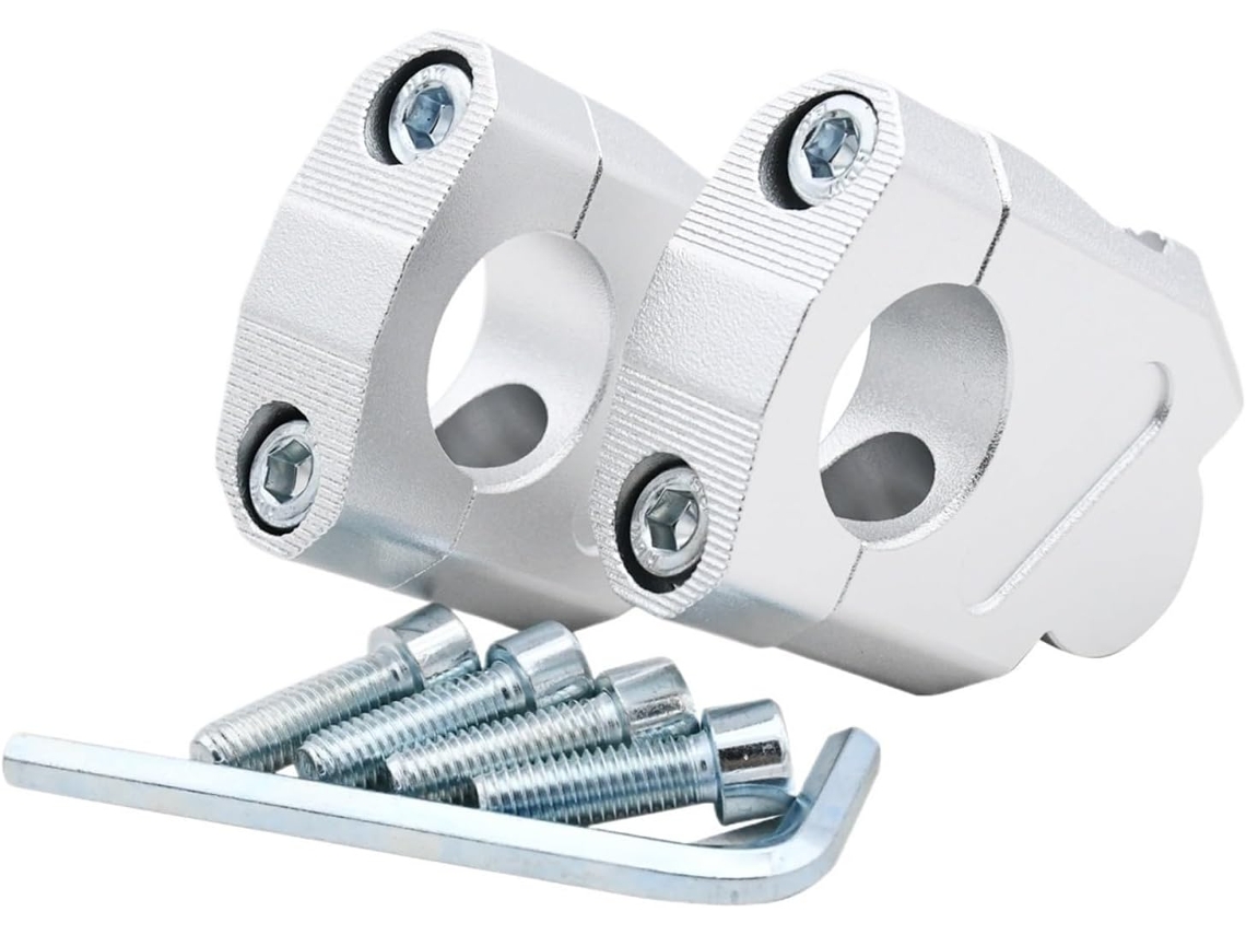 Adaptador Universal para Guidão de Motocicleta Fixação 28 Mm 22 Elevadores Universais Motocicletas