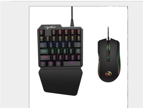 Teclado + Rato Gaming HXSJ J100 (One-handed)