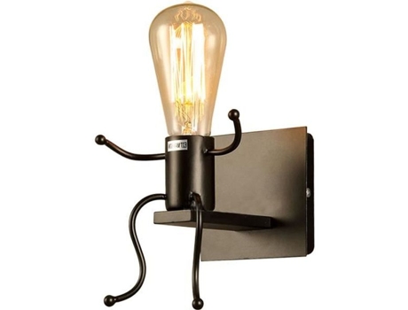 E27 Retro Socket Mental Luminária de Parede Sala de Jantar Sala de Estar Quarto Lavadora Iluminação Interna Fornorm