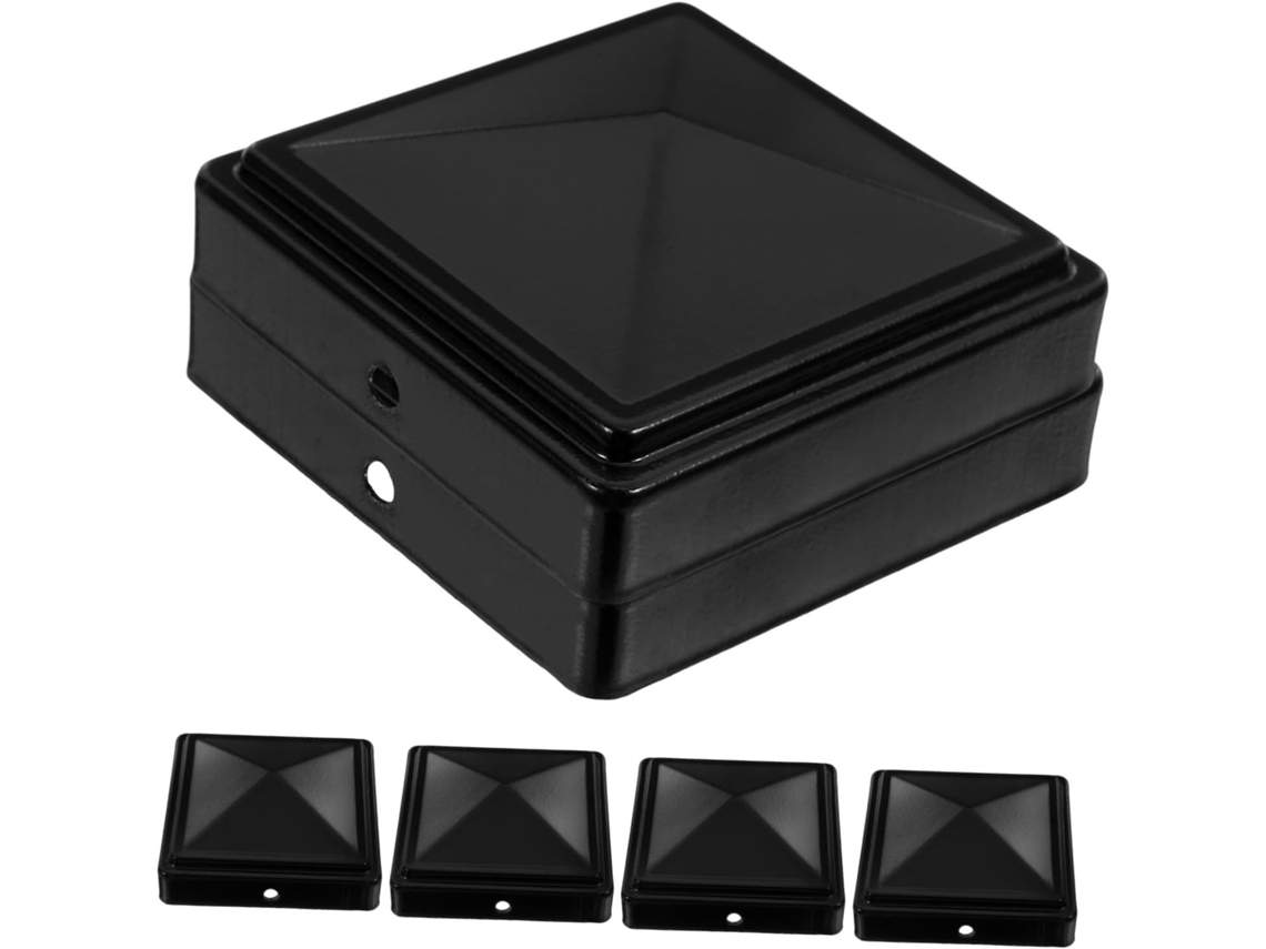 Conjunto De 6 Peças De Tampas Para Postes, Ponteiras Para Cercas, Decorações Para Exteriores.