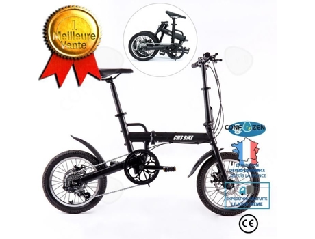 Confo® Bicicleta Dobrável Em Liga De Alumínio 16 Polegadas Bicicleta De Mobilidade Portátil Para Estudantes E Adultos Com Velocidade Variável Confozen