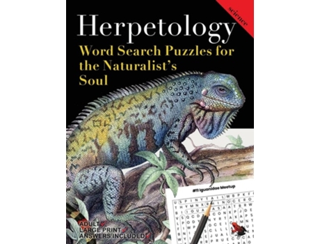 Livro Herpetology Word Search Puzzles For The Naturalists Soul De Nola Lee Kelsey (inglês)
