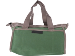 Bolsa De Ferramentas Chiciris Lona Grande Capacidade Com Abertura Ampla Para Eletricistas E Mecânicos Na Cor Verde Oliva