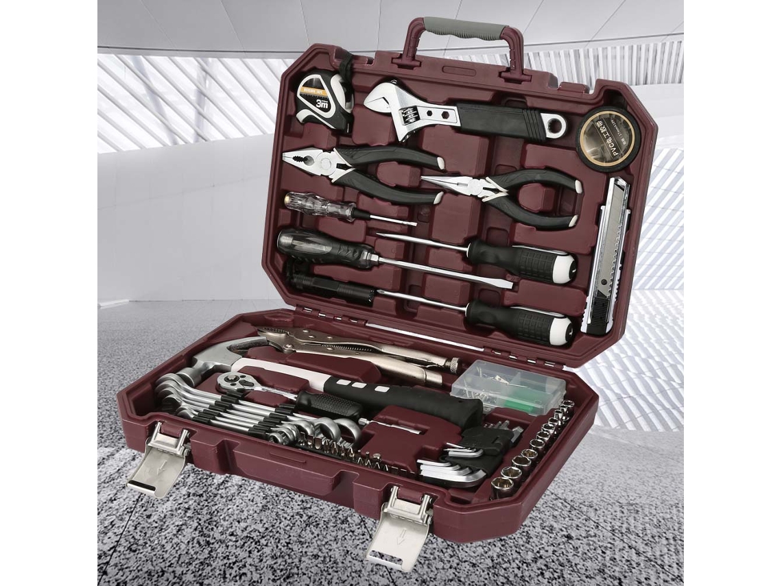 Conjunto De Ferramentas De Reparo Automóvel Laxiscreed Para Diy E Manutenção De Carros