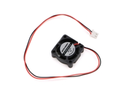 Para Dc 12v 25x25x10mm Pequeno Ventilador De Refrigeração Sem Escova De 2 Fios 2510s Para Impressora 3d Pa