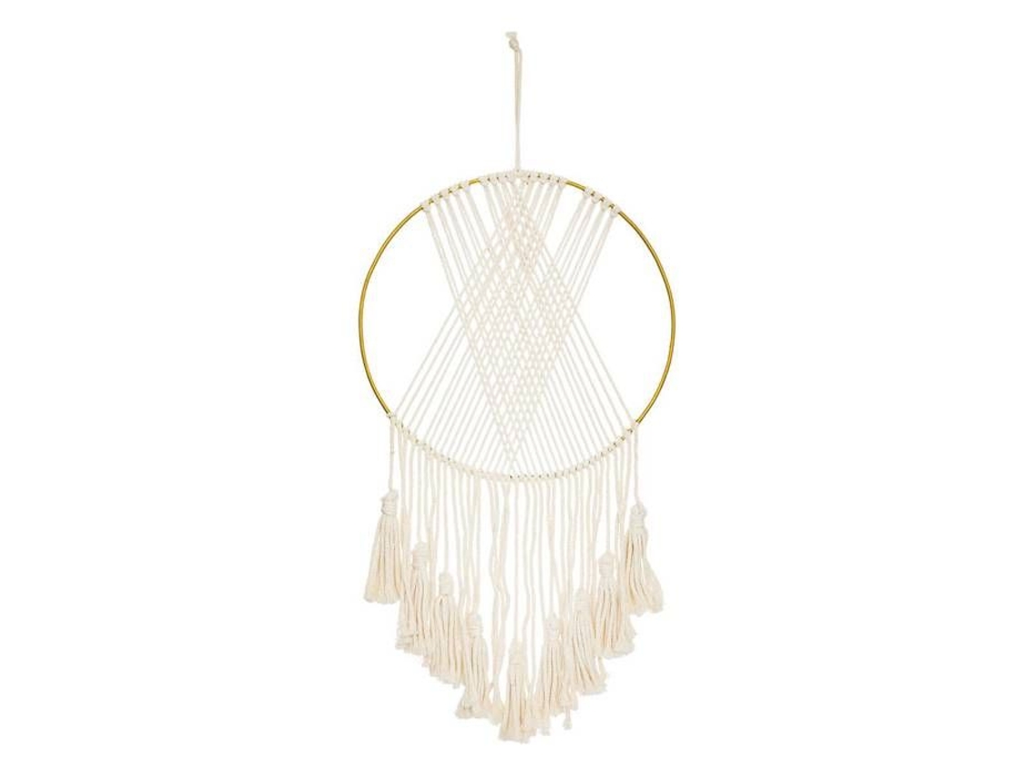 Decoração de parede Soline 36x77cm Atmosfera branca Designer de interiores