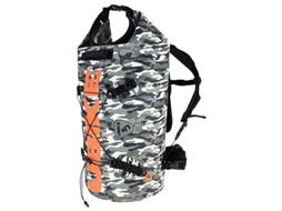 Saco Impermeável Modular Ubike Cylinder 30L Camouflage