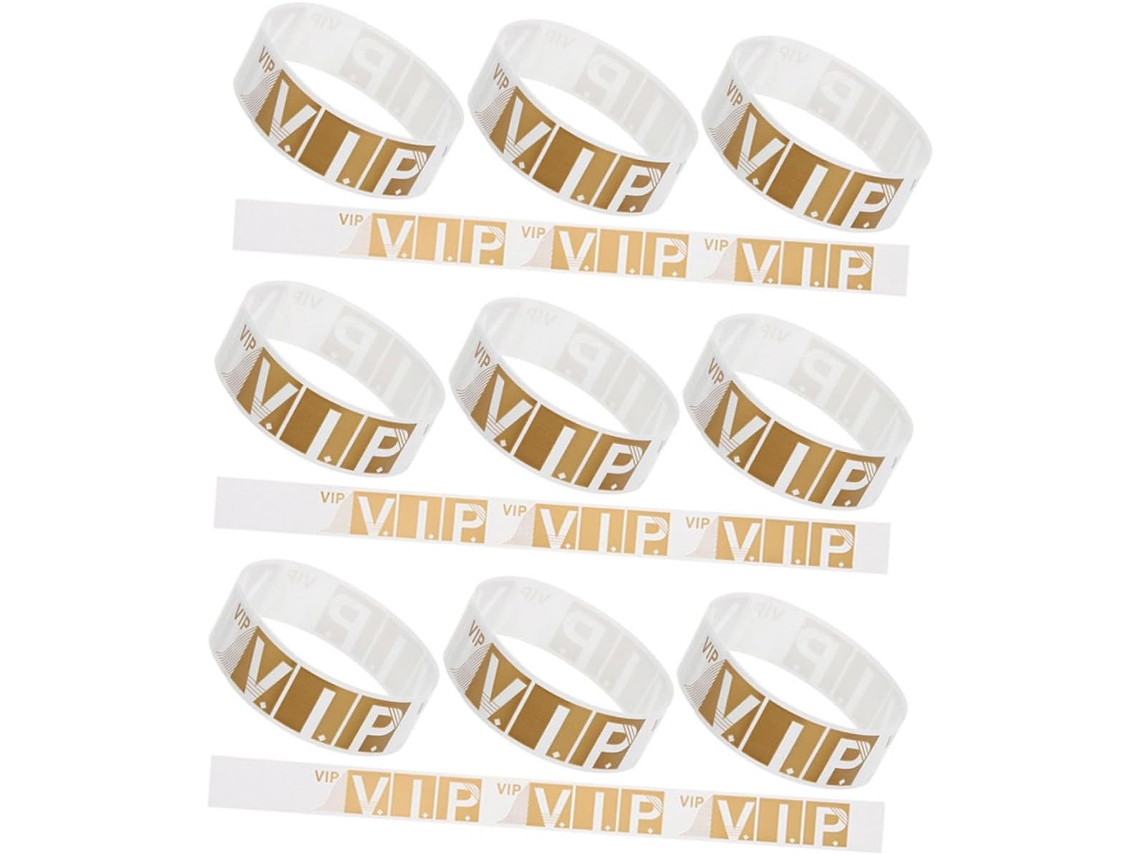 Pulseiras Para Eventos Sherchpry, Pacote Com 600 Unidades, Pulseiras De Papel Impermeáveis Para Festivais, Festas, Shows
