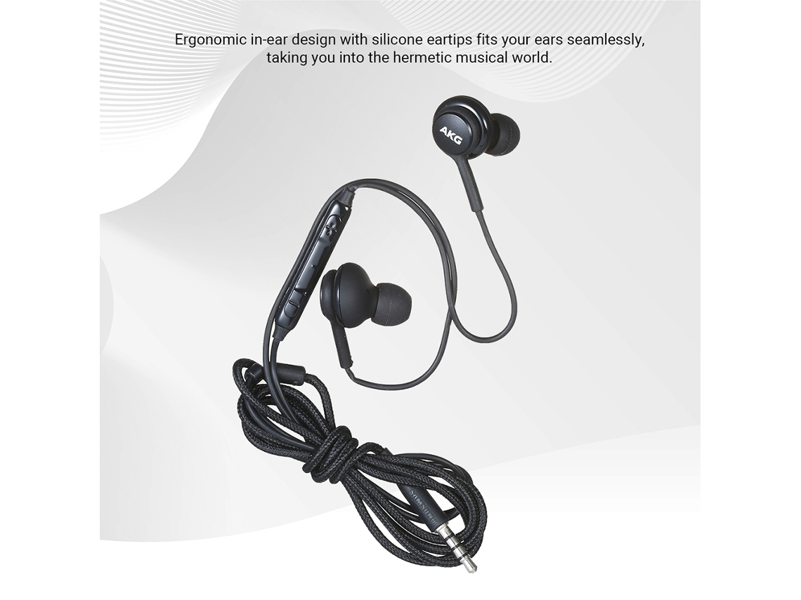 Fones De Ouvido Sem Fio Akg Com Microfone E Controle De Volume Para Samsung S10 E Android