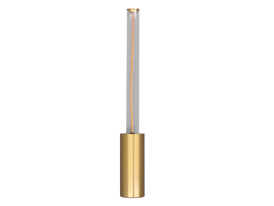 Lâmpada de Mesa sem fios LED 3 modos, dimmable, controle por toque, USB recarregável, ouro, para mesa de jantar e cabeceira S/MARCA