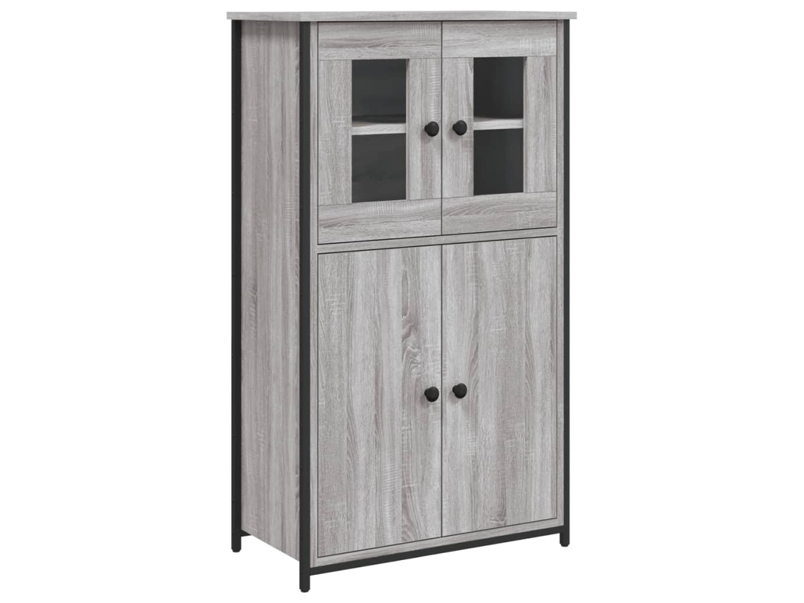Highboard, Highboards Vidaxl Cinzeto Madeira Processada (n/a)