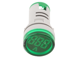 Lâmpada Led Indicadora Sinal Redonda Verde Sunflare