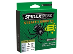 Trança Stealth Smooth 8 2000 M Verde 0.060 Mmspiderwire
