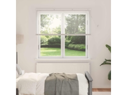 Vidaxl Cortina Veneziana Branco 150 X 160 Cm 25 Mm Pvc
