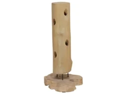 Garrafeira VIDAXL Marrom Madeira (40x30x80 cm)