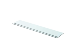 Vidaxl Prateleiras 2 Pcs 90x15 Cm Vidro Transparente