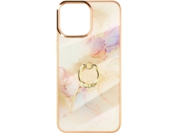 Capa Iphone 12 Mini Lalamoli Tpu-imd-wh-12mi Anel De Suporte Rosa