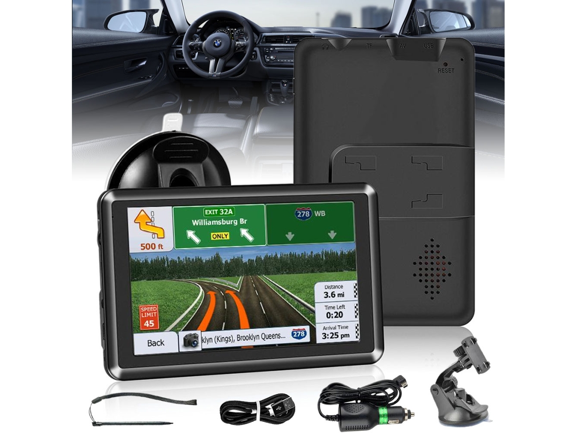 Sistema De Navegação Gps Para Carro, Navegação Por Satélite Gps Com Atualização De Mapas Gratuita Vitalícia