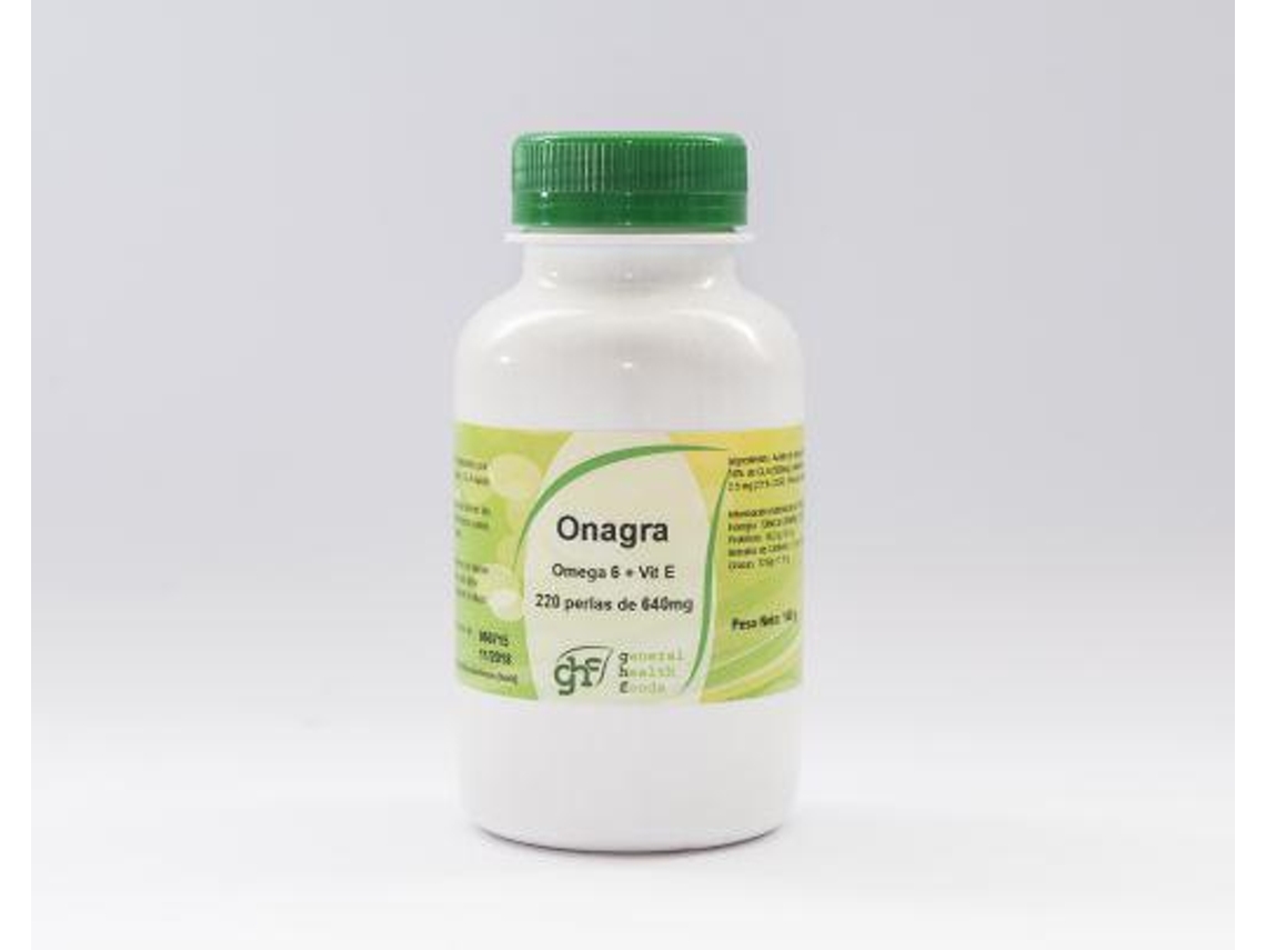 General Health Foods Prímula 220 Pérolas 640 mg 189 gr