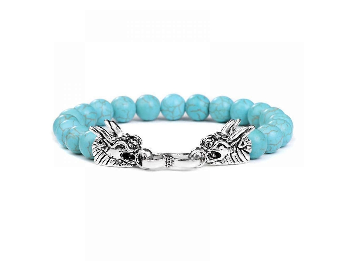 Pulseira Fátima Turquesa Branca - Pureza Retrô