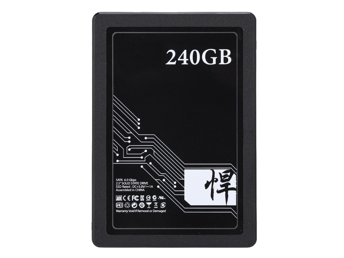 Unidade De Estado Sólido (transferência De Alta Velocidade, Compatível Com Notebooks E Desktops) Guangwei 2.5 Polegadas Sata Iii 240gb