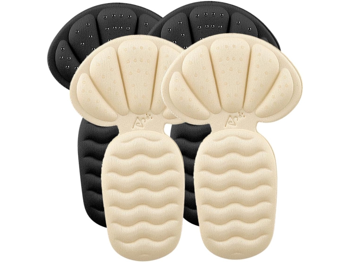 Pares De Protetores Calcanhar Em Formato T, Ideais Para Sapatos Grandes, Práticos Para Homens E Mulheres, Perfeitos Para