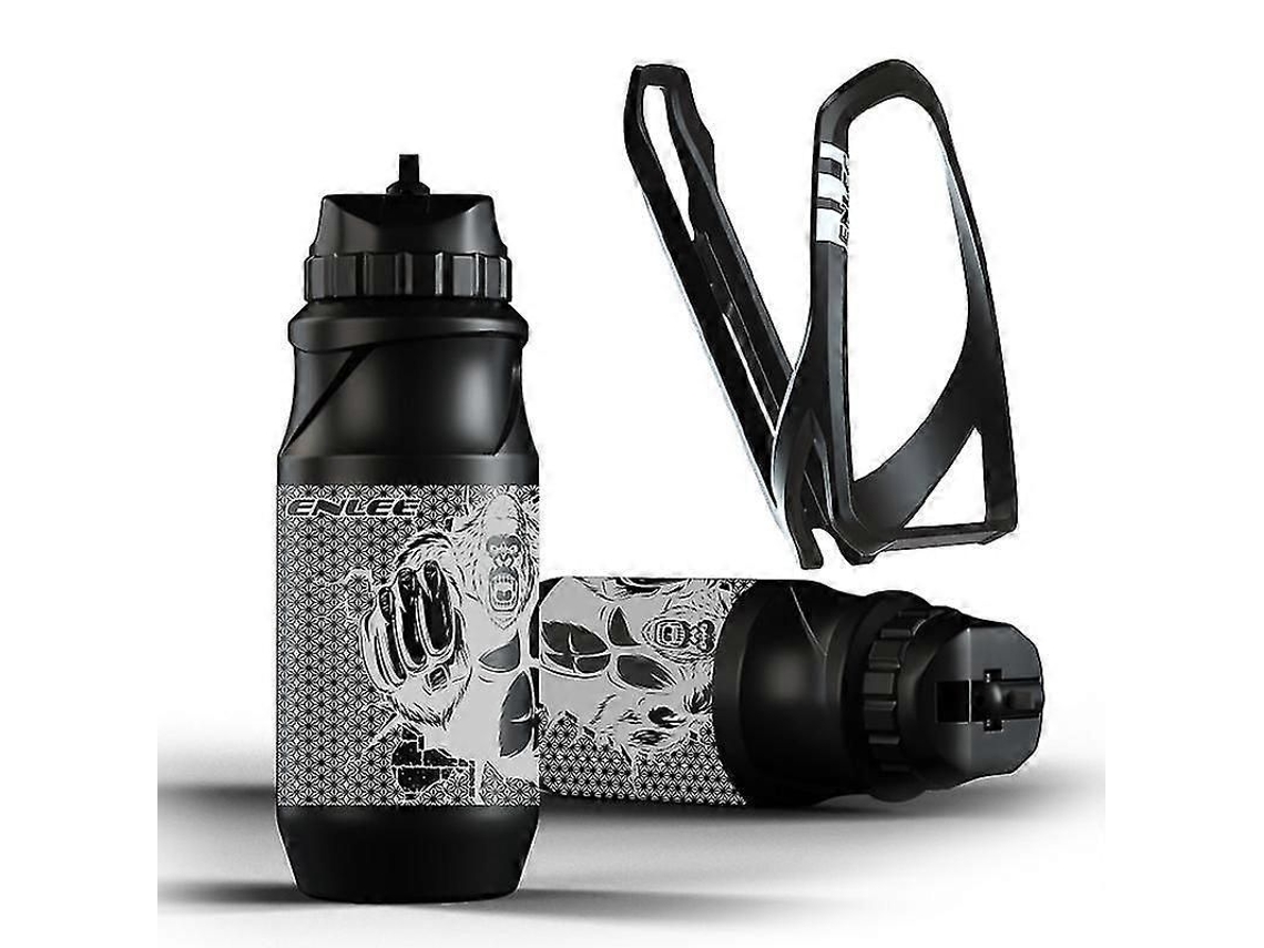 Garrafa De Água Portátil De Plástico Para Ciclismo De Montanha, 650ml, Para Uso Ao Ar Livre, Com Suporte.