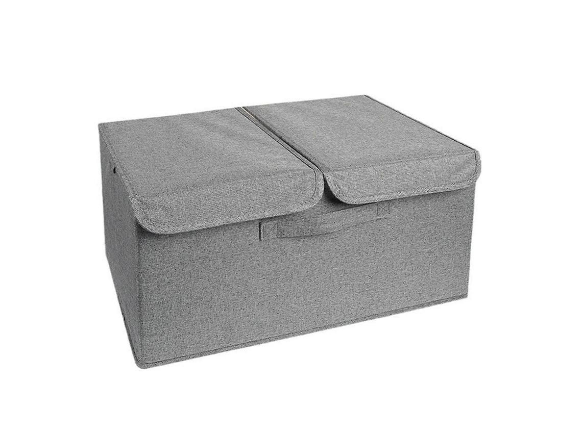 Caixa Para Guardar Roupas Com Tampa À Prova De Poeira, Design Dobrável, Grande Capacidade, Cesto Para Guardar Brinquedos E Cobertores. Olysi Shop