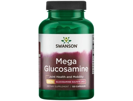 SWANSON Mega Glucosamine Glucosamine Sulfate 750 Mg 120 Capsulas