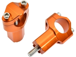 Adaptador de Elevação Guidão 55 Mm Montagem com Abraçadeira Adequado Suporte Fixação 55mm Compatível